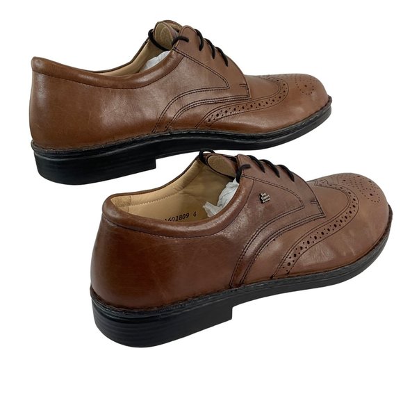 Finn Comfort New Shoes Mens Sz 10 Brown Camel Budapest 1212 Brogue $362 Loafer - Picture 7 of 13